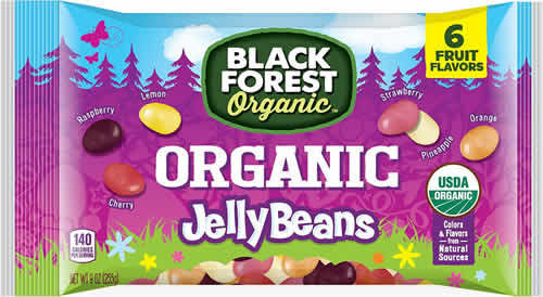 Black Forest Organic Jelly Beans packaging