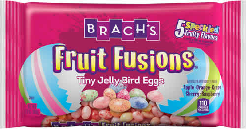 Brach’s Fruit Fusions Tiny Jelly Bird Eggs packaging