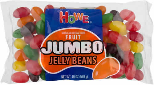 Howe Jumbo Fruit Jelly Beans packaging