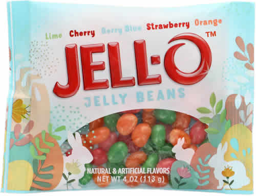 Jell-O Jelly Beans packaging