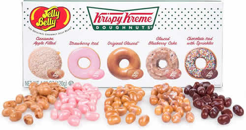 Jelly Belly: Krispy Kreme packaging