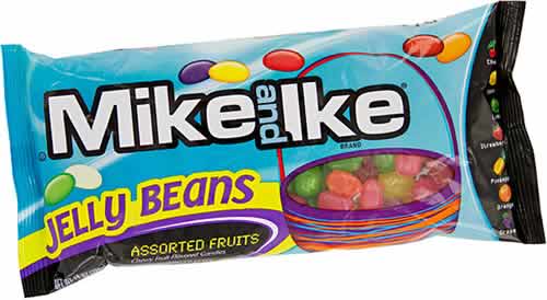 Mike and Ike Jelly Beans: Assorted Fruits packaging