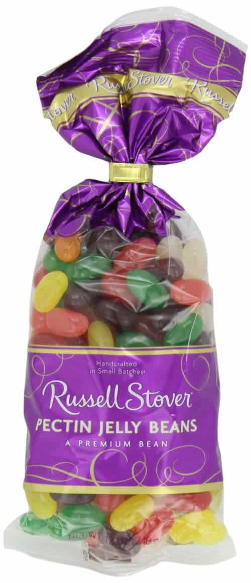 Russell Stover Pectin Jelly Beans packaging
