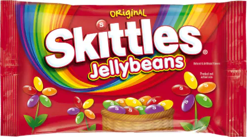 Skittles Jelly Beans packaging