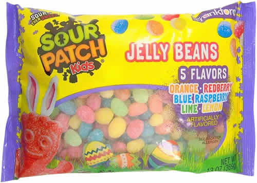 Sour Patch Kids Jelly Beans packaging