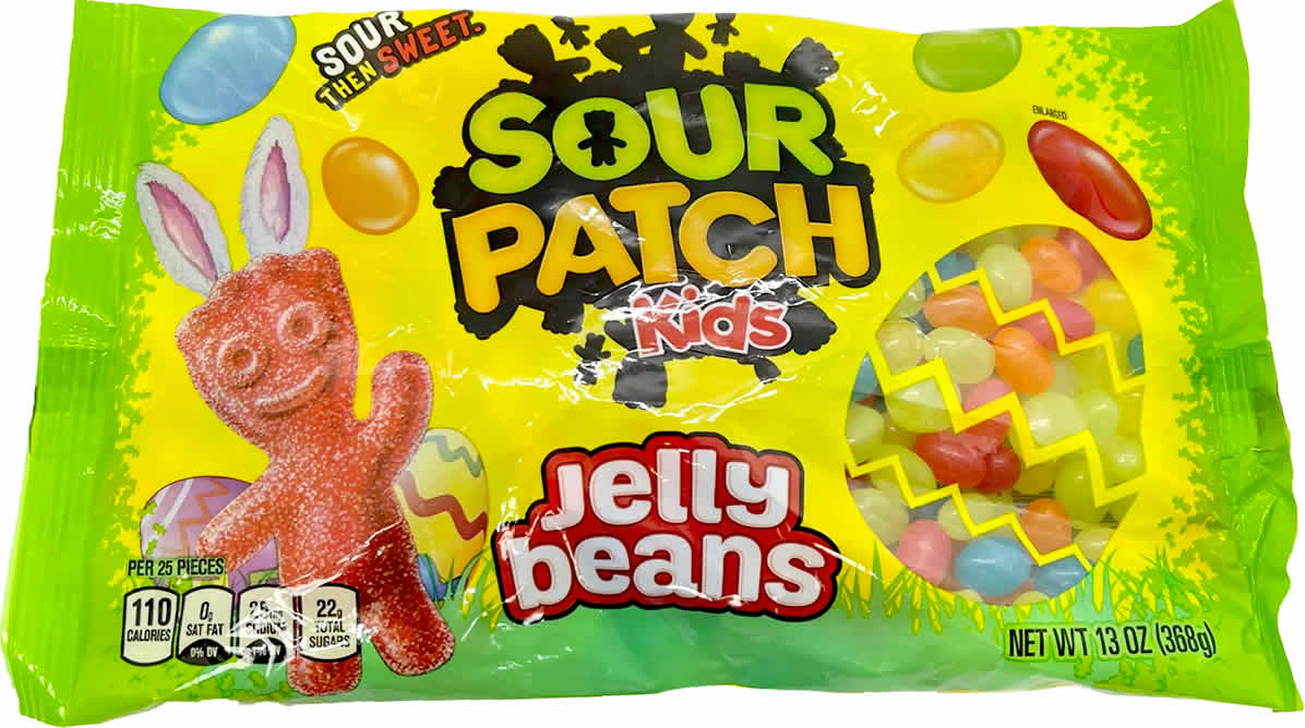 Sour Patch Kids Jelly Beans, Third Edition packaging
