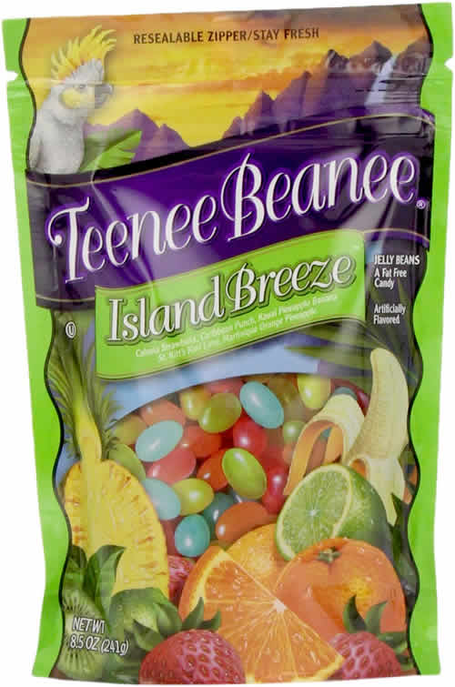 Teenee Beanee: Island Breeze packaging