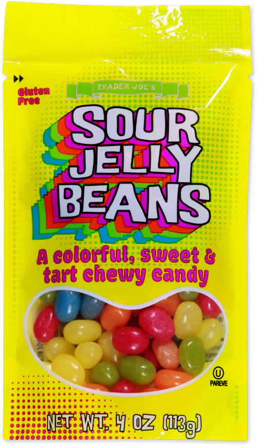 Trader Joe’s Sour Jelly Beans packaging