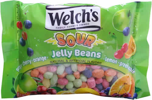 Welch’s Sour Jelly Beans packaging